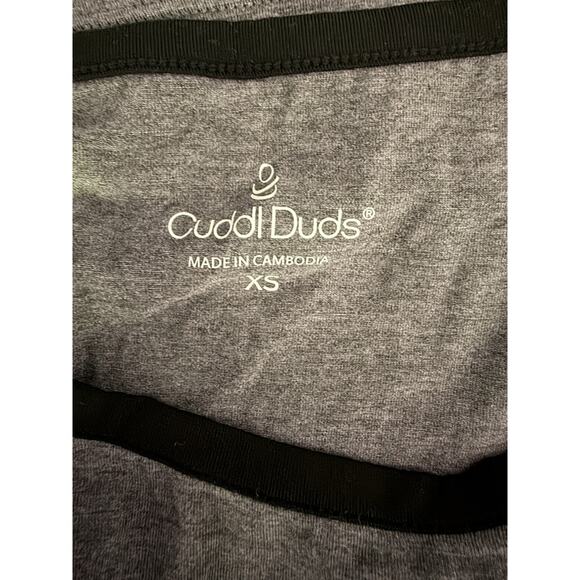 Cuddl Duds Charcoal Gray Soft Stretch Leggings XS Modal Blend Comfy Lounge - Picture 14 of 14